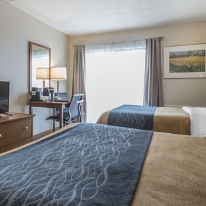 Guest room with two beds