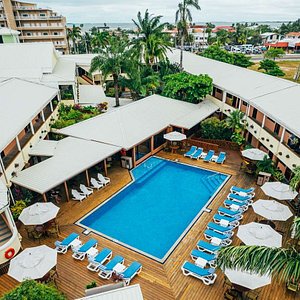 Best Western Plus Belize Biltmore Plaza in Belize City, image may contain: Pool, Water, Swimming Pool, Outdoors