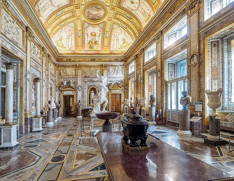 The Villa Borghese in Rome