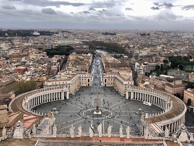 Saint Peter's Square in Rome