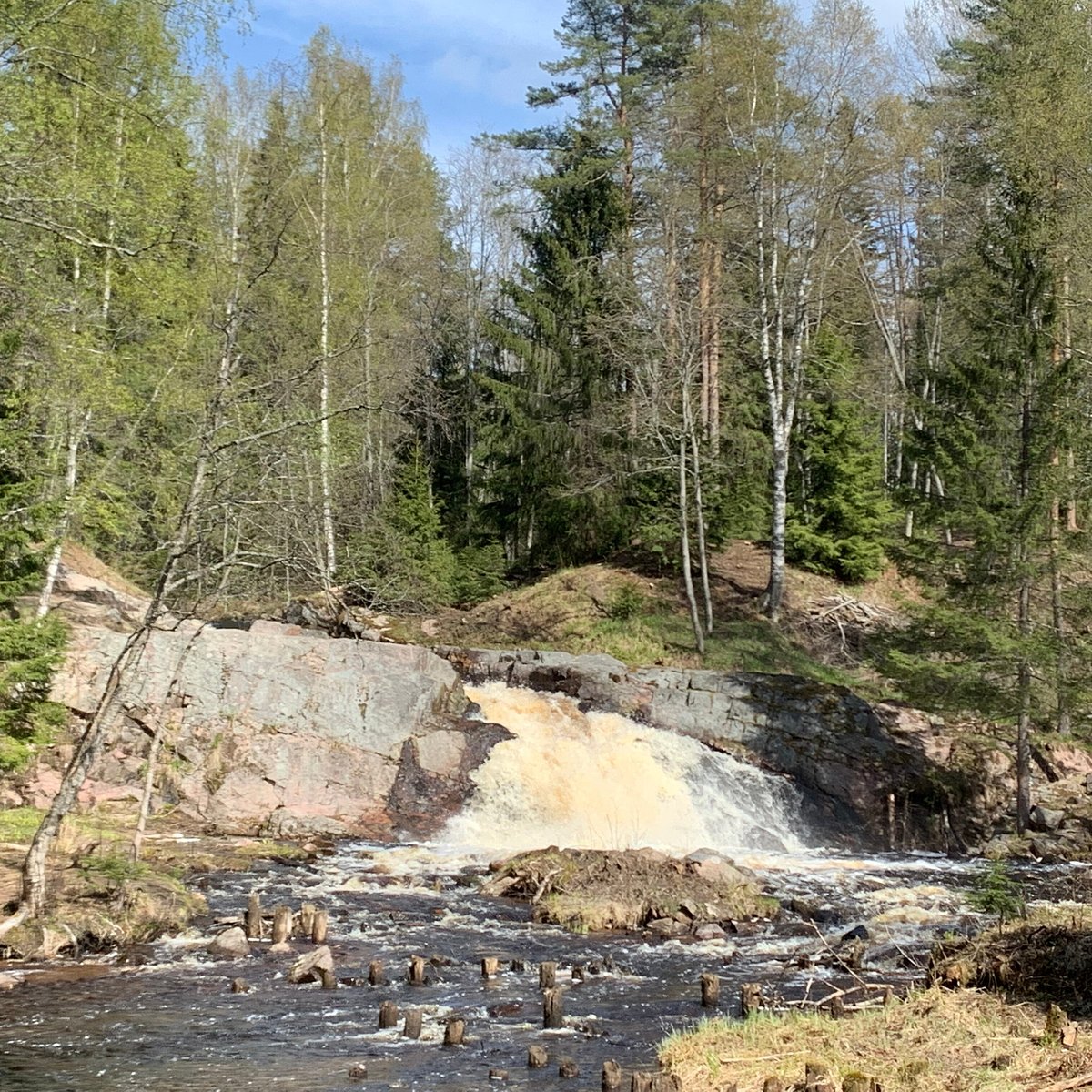 Питкяранта отзывы. Питкяранта водопад Койриноя. Водопад Нижний Койриноя Карелия.