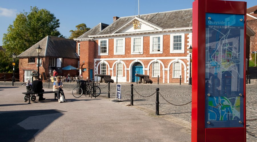 The Custom House on Exeter Quayside