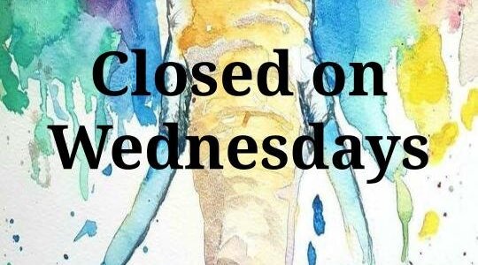 ...open every day except Wednesdays !
