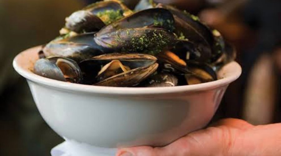 Mussels in white wine 