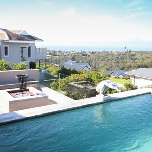 Deck with view to Robberg Peninsula