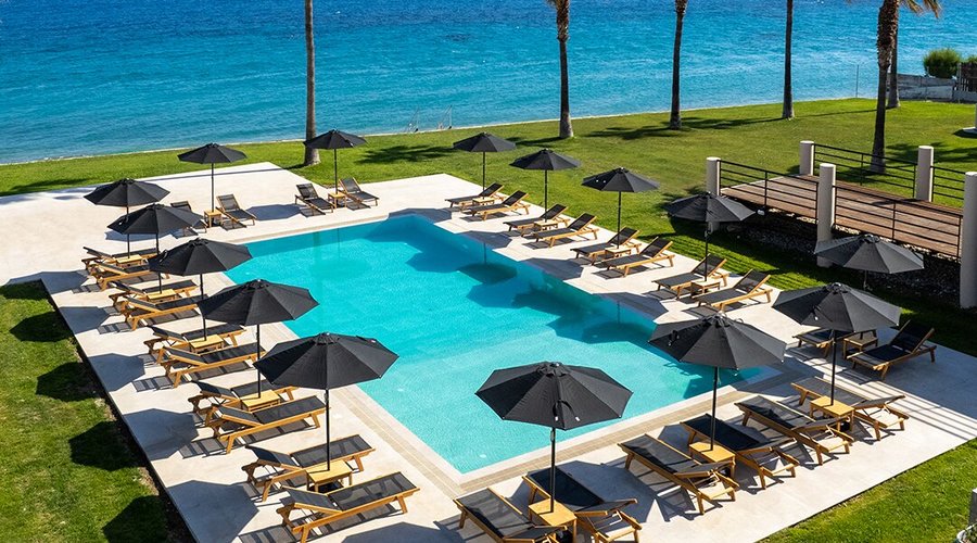 A small paradise under the hot Rhodian sun!