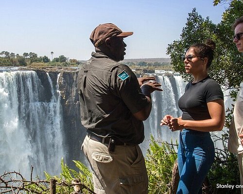 Livingstone, Victoria Falls, Zambia. Stanley House, an art deco