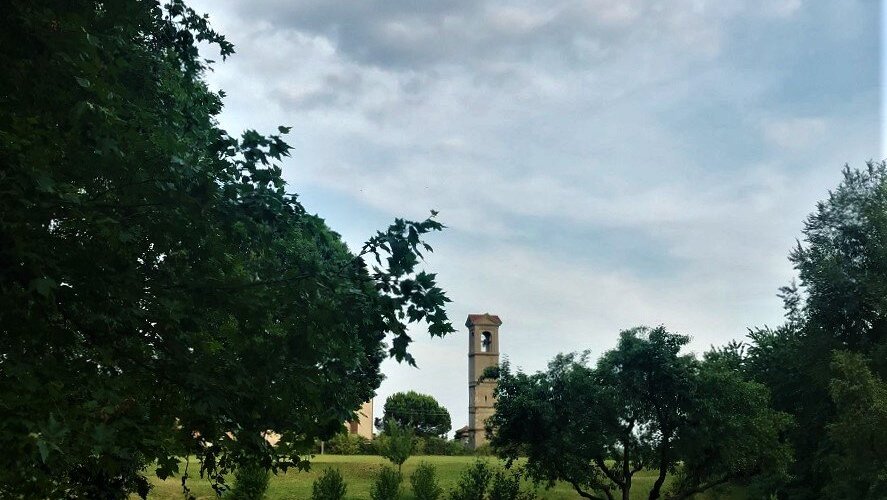 Parco della Magana in Cassano un june 2022.
