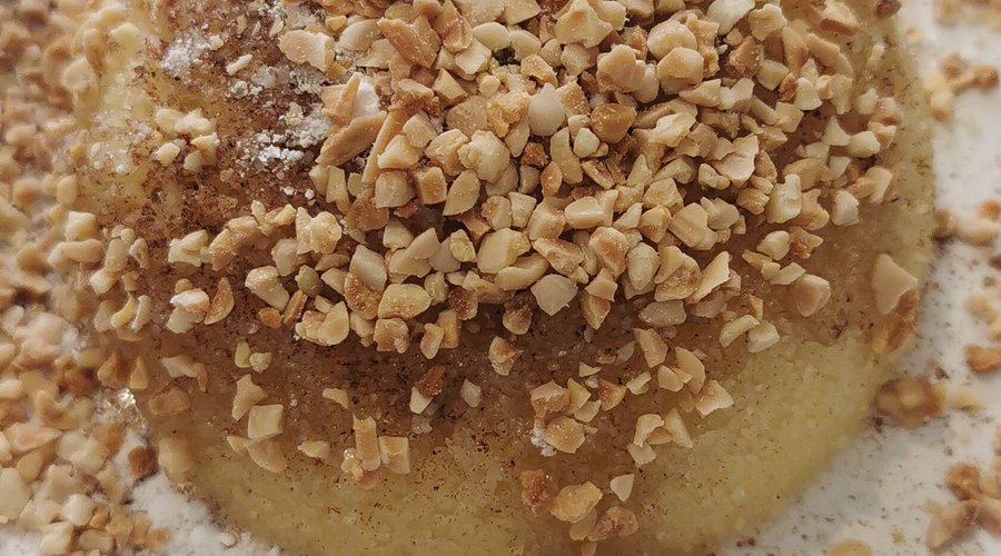 Cuscús dulce casero.