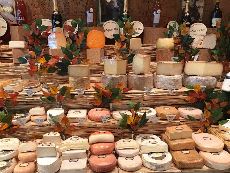 Cheese sold in Marie-Anne Cantin in Paris
