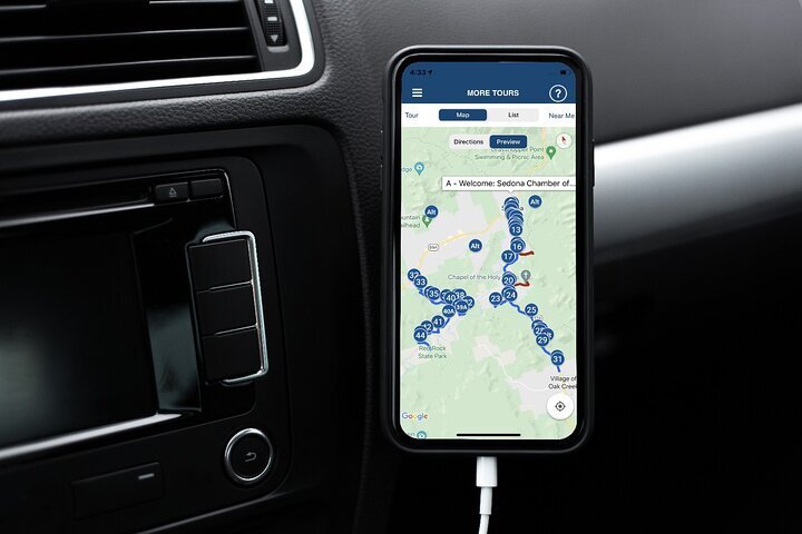 Sedona: Self-Guided Driving Tour with GPS Audio Guide App
