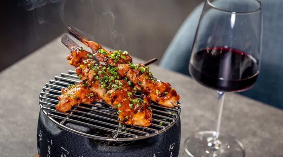 Chicken skewers