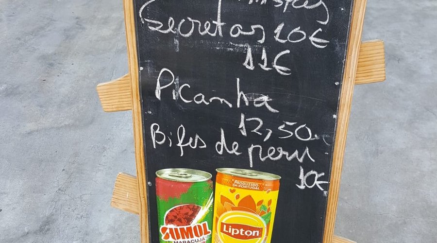 Menu of the day