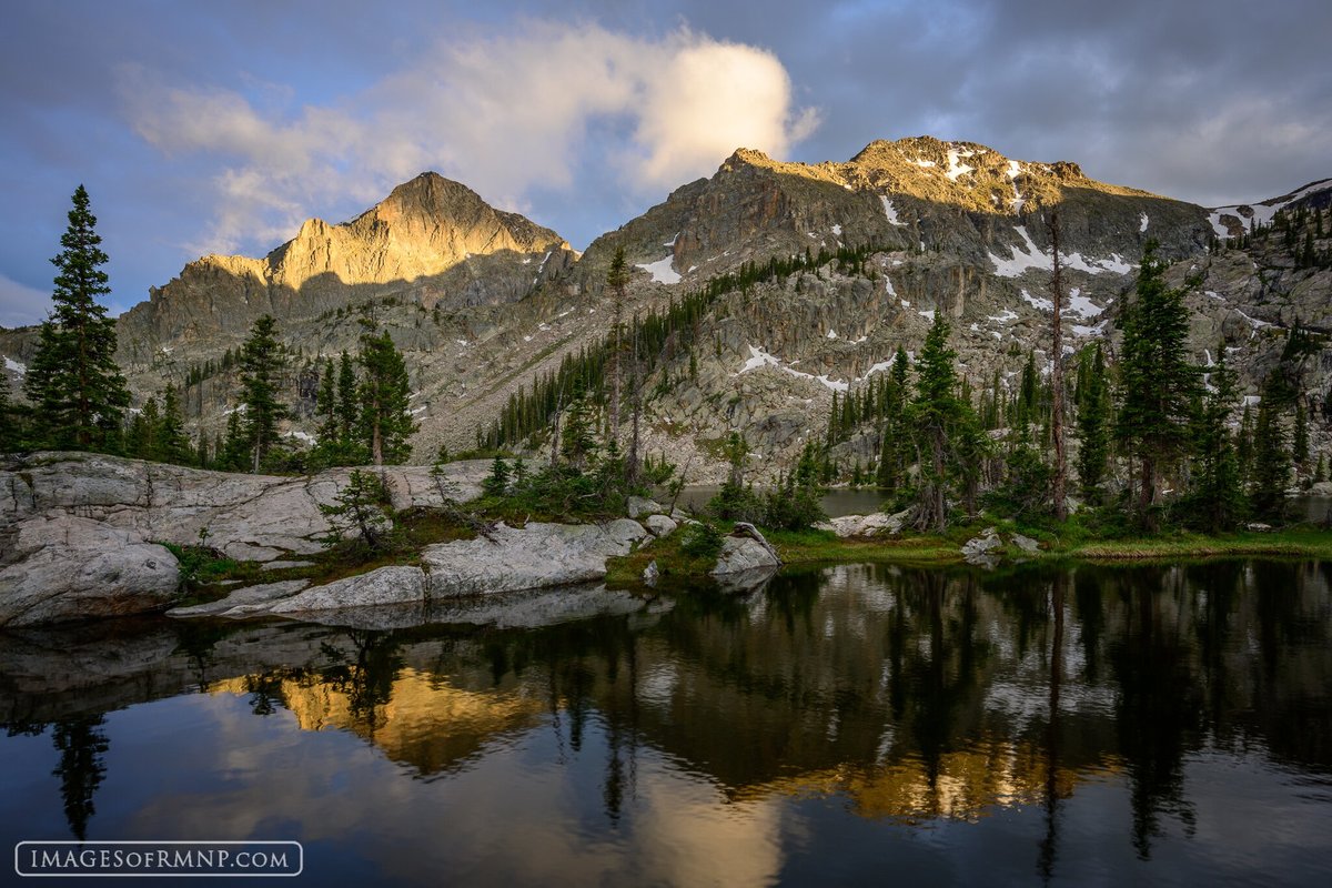 Karte des Rocky Mountain Nationalparks