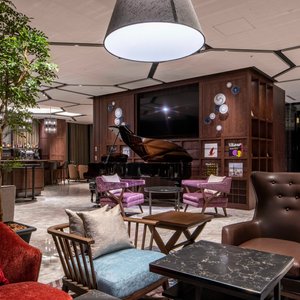 Hotel GrandBach TokyoGinza in Ginza, image may contain: Home Decor, Penthouse, Couch, Cushion