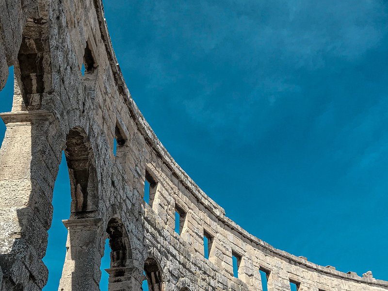 Pula Arena in Pula, Croatia