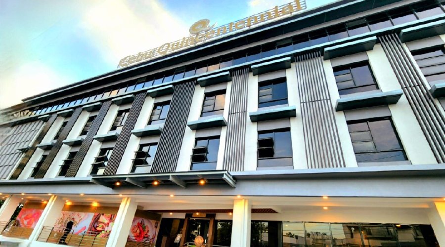 The facade of Cebu QUincentennial Hotel