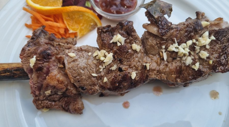 Espetada regional!
Tradicional meat on the skewer!