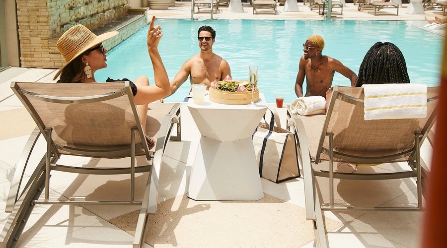 The Adolphus Rooftop Pool