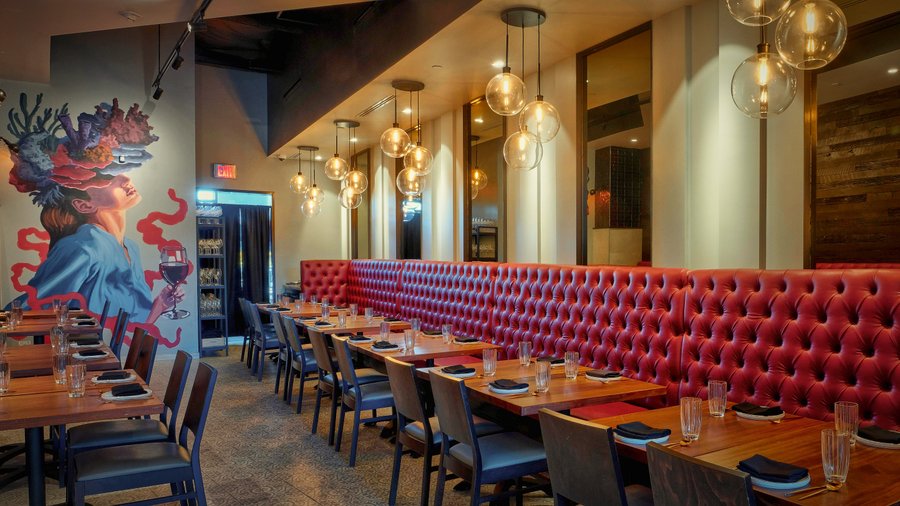 Main Dining room - Mural by Apolo Torres 