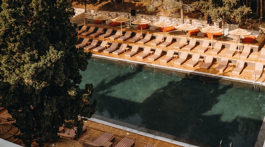 Pool area