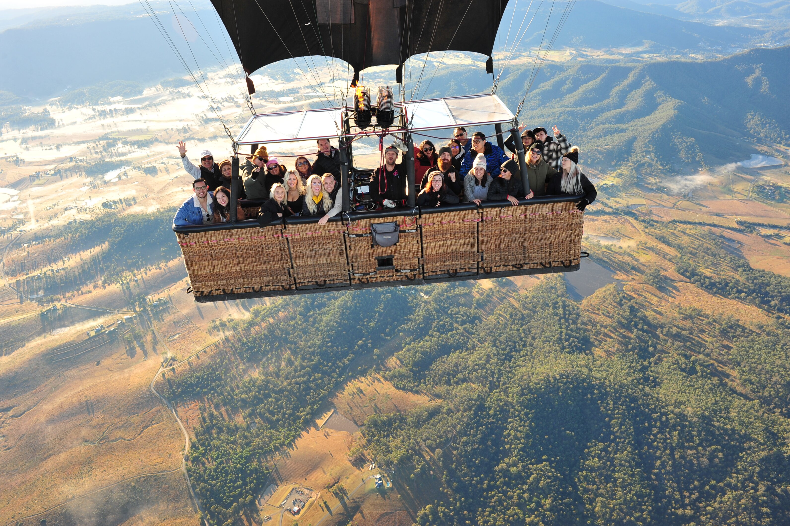 Hot air deals balloon brisbane