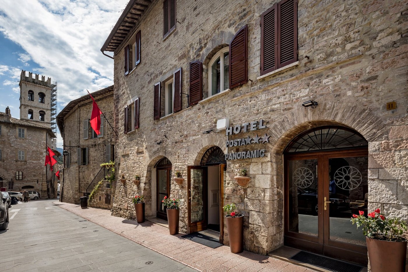 hotel posta panoramic assisi italy