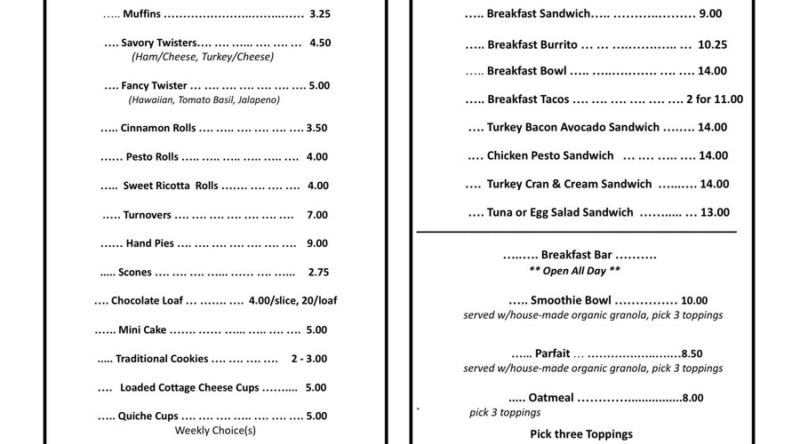 MENU 2022 JUNE
