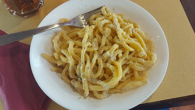 Borghiciana cacio e pepe