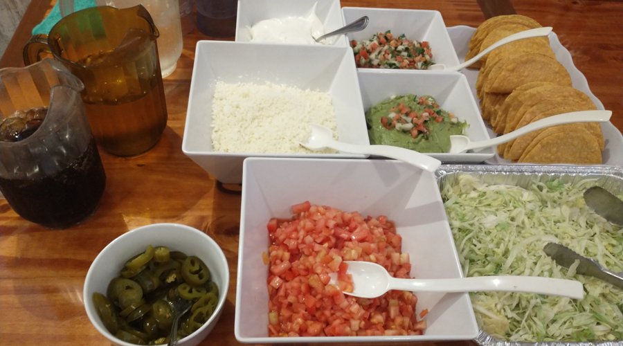 Went to Garibaldi's last nite for my 65th. They set up a Taco Bar for 25 of us. We chose shredded & ground beef. They made soft & crispy tortillas, with lettuce, tomato, cheese, chips, & salsa. I requested the queso blanco cheese instead of cheddar cheese. We got bowls of pico de gallo, sour cream, guacamole, jalapenos. 5 pitchers each pop & beer. It was fabulous. They gave us all the tables and chairs and one booth. Packed up our leftovers for us too. They bent over backward to please us.