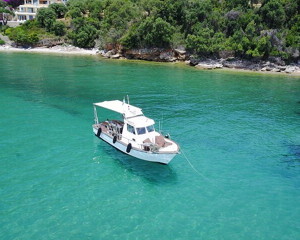 corfu boat trip swimming and bbq