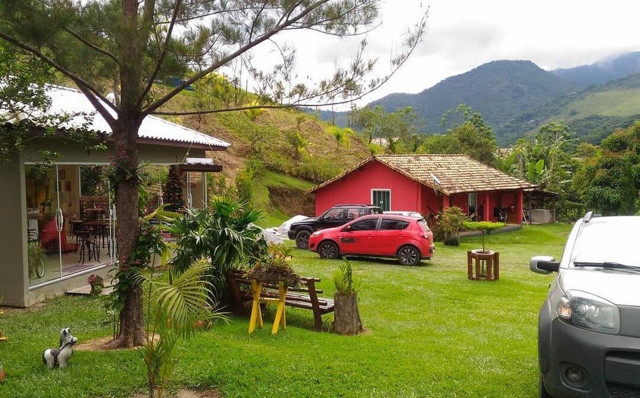 Vista do chalé