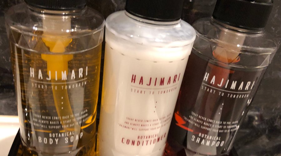 シャンプー類はHAJIMARI