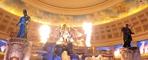 Fall of Atlantis and Festival Fountain shows at Caesars Fo…