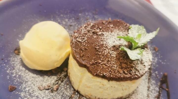 Homemade Jaffa Cake Cheesecake 