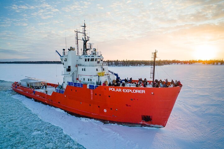 2023 Icebreaker Full-Day Guided Cruise Tour in Rovaniemi with Lunch