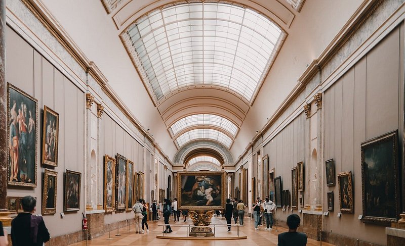 Museu do Louvre em Paris