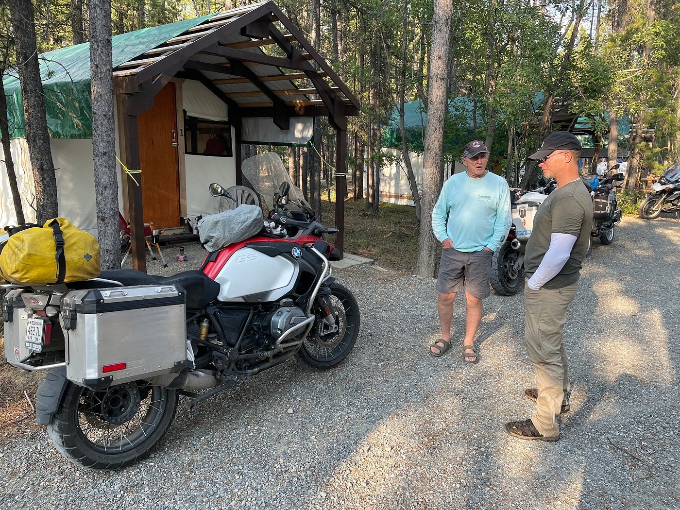 yukon motorcycle trip