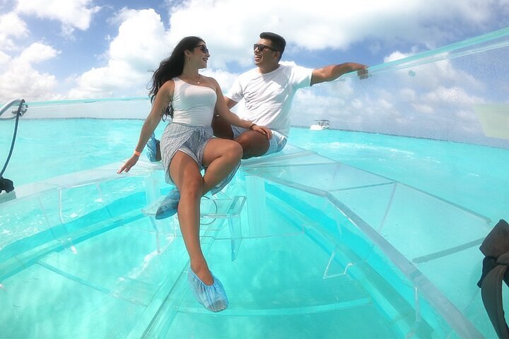 lagoon boat tour cancun