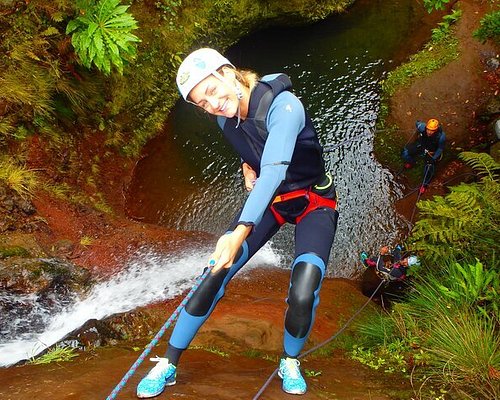 Canyoning op het eiland Madeira