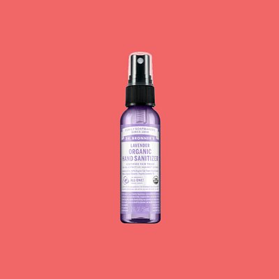 Dr. Bronner’s lavender hand sanitizer