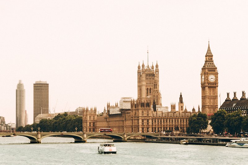 Houses of Parliament en Big Ben in Londen