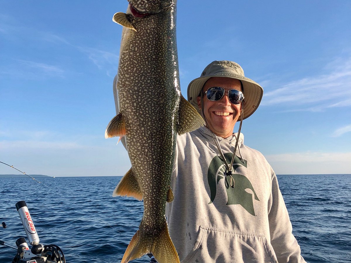 Dad's fish - Picture of Whitecap Charters Fishing, Leland