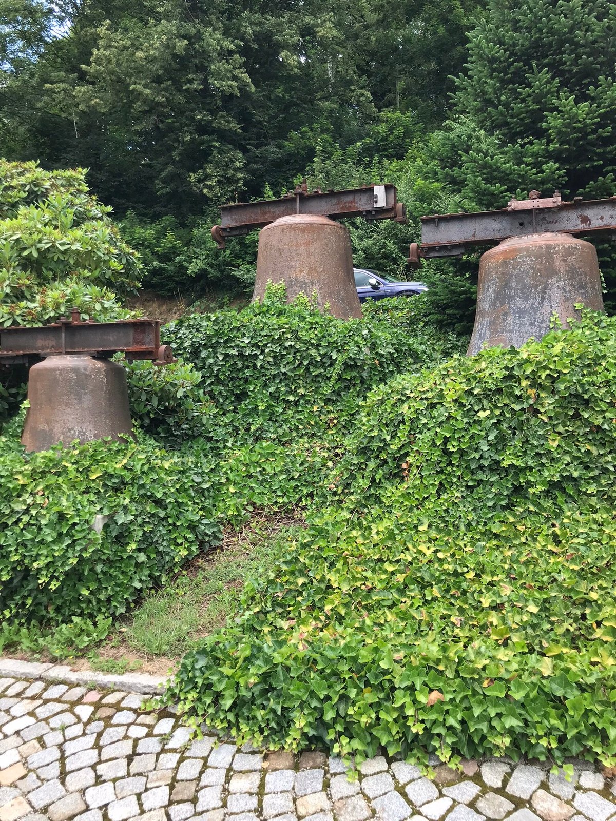 40+ Hohenstein-Ernstthal Gartenanlagen Von Oben, Befindet sich nahe