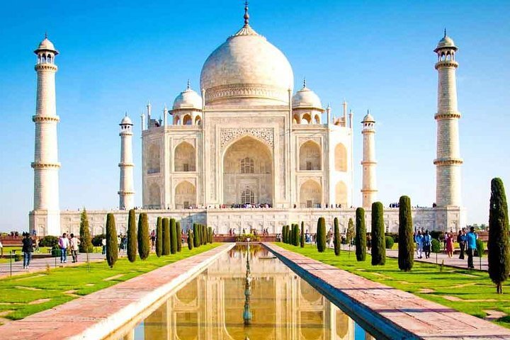 2024 Delhi to Agra Taj Mahal Private Day Trip by Superfast Train