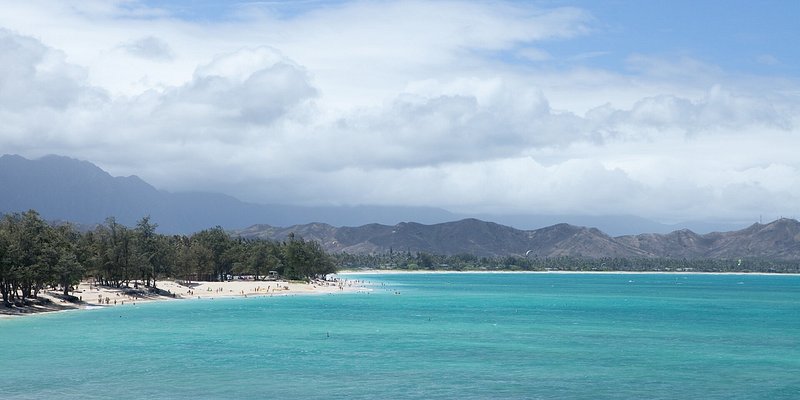 Playa de Kailua, Kailua, Hawái