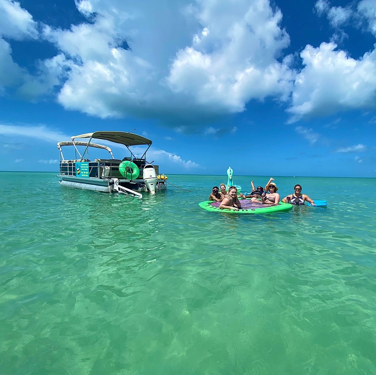 pontoon boat tours fort myers beach