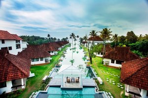 Rhythm Kumarakom in Kumarakom, image may contain: Resort, Hotel, Building, Architecture