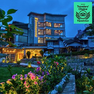 Woodrock Hotel Manali in Manali, image may contain: Hotel, Resort, Villa, Garden