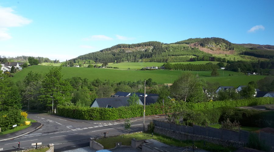 View from room overlooking front of the hotel. 21 May 2022